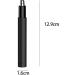 TEMKIN Nose Hair Trimmer - Electric Portable Nose & Ear Trimmer for Men | Safe & Efficient Hair Removal (Black - Buy Online on SooperMarket.com