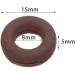 Harilla 2pcs Non-Slip Eyeglass Ear Grips - Comfortable Temple Tip Sleeves for Kids & Adults - Brown - Buy Online on SooperMarket.com