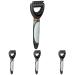 TRIXIE Fur Detangler Medium Plastic/Metal 7 18 cm - 24243 (Pack of 4) L 18 x W 7 cm (Pack of 4)