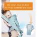 SONMEI Ergonomic Baby Carrier with Hip Seat 360 Positions Soft and Breathable All Seasons for Newborns and Toddlers Hiking Shopping Travelling Light Blue - Buy Online on SooperMarket.com