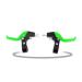 CfoPiryx Brake Handle 1 Pair Universal Brake Levers Kids Cycling Parts RFID ocking Children Bicycle(Green)