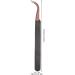 Stainless Steel Rose Gold Curved Tweezers for Eyelash Extensions | Precision False Eyelash Application - Buy Online on SooperMarket.com