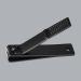 suoera 2X Black Nail Clippers Stainless Steel Super and Toenails Manicure Tool Flat Nose Nail Clippers S - Buy Online on SooperMarket.com