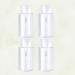 4 Pack Lockable 100ml Clear Pump Dispenser Bottles - Ideal for Travel Toner & Lotion - Perfect Cosmetic Organizer - Buy Online on SooperMarket.com