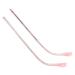 Ranara glasses end spikes replacement glasses legs glasses accessories clear pink plastic glasses replacement ironing arms glasses spare parts for the glasses repair 1 pair