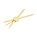 Eyebrow Ruler Accurate Positioning Stainless Brow Eyebrow Adjustable Ruler Steel Material Gold Design Brow Measuring Tool