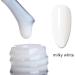 MEMEDA Milky White Nude Gel Nail Polish - 0.27 fl oz | Long-Lasting Formula - Buy Online on SooperMarket.com