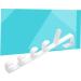 Cabilock 6 Pcs Towel Hooks Door Hanging Rack Multifunctional Hooks Hanger Coat 2pcsx3pcs Whitex3pcs - Buy Online on SooperMarket.com