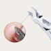 LUCANUS Premium Cuticle Cutter Stainless Steel Cuticle Nippers with Hand-Sharpen Blades Cuticle Clippers for Nail Care Pedicure Manicure Nail Tools (Silver) - Buy Online on SooperMarket.com