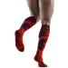 CEP Men's Tall Running Compression Socks - Lava/Peacoat Camocloud | Athletic Performance - Buy Online on SooperMarket.com