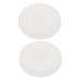 Alipis 4 Pcs DIY Silicone Mold Candle Molds Silicone Molds Mini Cakes Soap DIY Baking Mold Cake Mold Fudge 8X8X1.5CMx2pcs Whitex2pcs