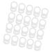 Tiuimk Transparent Silicone Pacifier Ring | Prevents Pacifier from Falling | Safe & Stylish Design for Babies - Buy Online on SooperMarket.com