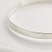 Molly Brown London Sterling Silver Baby Bangle | Christening Keepsake and New Baby Gift - Buy Online on SooperMarket.com