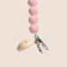 Premium Silicone Pacifier Clip | Safe & Secure Binky Toy Holder | Pink Unisex Design for Babies & Toddlers | Center Coast Collections - Buy Online on SooperMarket.com