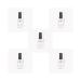 5 set of Peel Off Protective Nail Polish Manicure Liquid Tape Spill-proof Gel Tearable Nail Care Tool 15ml White 5 set of (white 15m)