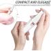 Eyebrow Trimmer & USB Rechargeable Facial Hair Remover - 2 in 1 with 3D Floating Shaver Net & LED Light for Perfect Eyebrows - Buy Online on SooperMarket.com