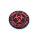 Patch Nation Zombie Outbreak Response Team Black PVC Velcro Emblem Badge
