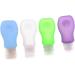 minkissy 4 Travel Shampoo Bottle Refillable Lotion Container Refillable Lotion Bottle Empty Travel Tube Small Shampoo Dispenser Empty Shampoo Tube Toiletries Dispenser Travel Size Portable - Buy Online on SooperMarket.com