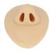 3D Simulated Soft Silicone Nose Model - Reusable Piercing Practice Tool | Ideal for Beauty Salons & Acupuncture Teaching - Buy Online on SooperMarket.com