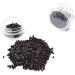 Vlasy Silicone Lined Nano Rings Beads for Nano Tip Hair Extensions Micro Nano Beads (800pcs Black) 800 Count (Pack of 1) Black