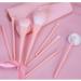 DFHBFG Set of 8 Makeup Brushes - Full Eye Shadow & Face Brush Set for Flawless Makeup Application - Buy Online on SooperMarket.com