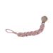 Tian-K Pacifier Chain for Babies | Cotton DIY Dummy Hook & Bite Belt | Perfect Pacifier Accessory for Newborns - Buy Online on SooperMarket.com