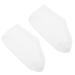 Minkissy 4 pairs of moisturizing socks foot bath socks dry feet for women heel socks moisture socks overnight cotton spandex white elastic stockings cosmetics