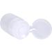 Nail Dispenser Bottle Cleaner Pump Empty Plastic Bottle for Nail Polish Remover Liquid 60 ml Transparent Bottle (White) - Buy Online on SooperMarket.com