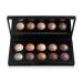 Baked Eyeshadow Palette - 10 Vibrant Shades - California Collection - Buy Online on SooperMarket.com