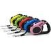 Sidewinder 360 Tangle-Free Retractable Dog Lead - Anti-Slip Handle, Easy Lock & Release - 5M Adjustable Long Leash - Strong Nylon Ribbon - Blue - Buy Online on SooperMarket.com