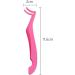 Rose Gold Hair Removal & False Eyelash Tweezers - Precision Curling & Lengthening Tool | Cosmetic Forceps - Buy Online on SooperMarket.com