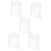 Minkissy 5pcs Pet Water Feeder Ant Villa Ant Farming Castle Ant Colony Formicarium Ant Habitat Science Ant Farm Nest Ant Workshop Ant House Plaster Acrylic Feed Water Display Box 2.8x2.5cmx5pcs