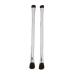 Eyeshadow Brush Silver Professional Soft Hair Eyelid Brush Double Ended Ergonomic for Makeup Artist for Home