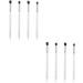 Baluue 8 Pcs Eye Make-up Brush Kit Eye Kits Concealer Brush Makeup Medium Eyeshadow Brush Blush Brush White - Buy Online on SooperMarket.com