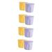 FOMIYES 8 Sets Pp Washing Bowl Makeup Brush Cleaning Mat Makeup Brush Cleaner Bowl Cleaning Tools Portable Washers Eyeshadow Brush Cleaner Bowl Beauty Kit Make up Cleaning Bowl Silica Gel
