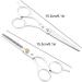 U-K Hair Cutting Scissors Stainless Steel Professional Barber Hair Cutting Thinning Scissors Shears Hairdressing Set(Scissors Set) Durable Processed - Buy Online on SooperMarket.com