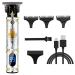 Pcivzxam Professional Hair Clippers Men Electric Beard Trimmer Digital Display USB Rechargeable Cordless Hair Cutting Skull