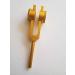 Yantra 528 Hz Gold Weighted Tuning Fork - Buy Online on SooperMarket.com