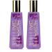Luxe Perfumery Exotic Blossom Shimmer Mist 8 Fl Oz (Pack of 2) 8 Fl Oz (Pack of 2) Exotic Blossom