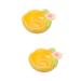 JECOMPRIS 2 STK AROMATILATIVE COUSE PROCE TENTER SERVICE TAME for spices Storage plates for aromatherapy oils Ethermine Oil For Diffusor Ceramic Small Plate Cosmetics