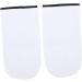 minkissy 4 Pairs Bath Gloves Gel Gloves Hand Treatment Mitts Moisturizing Gloves Overnight Mittens Wax Gloves Hand Moisturizer Gloves Insulated Gloves Hand Wax Soft White - Buy Online on SooperMarket.com