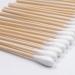 Kingzhuo Cotton Swabs - 10.2 cm Wooden Sticks for Medical Wound Care & Skin Cleaning | 1000 Pieces | Ideal for Home Office & School - Buy Online on SooperMarket.com