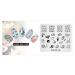 Nail Stamp Plate - Japanese Sushi & Shrimp Design Templates for DIY Nail Art | G00028-030 - Buy Online on SooperMarket.com