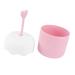 1pc Shampoo Convenient Foam Pink Foamer Bubbling Whip Bottle Maker Wash Mini Home Adorable Face Rich Facial Bubble Device Beauty Tool Skin Former Milk Travel Care Foaming Pink 12X7.9CM