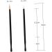 Healeved 50pcs Eye Makeup Tools Eyeliner Brush for Liner Eyeliner Applicator Makeup Eye Wands White - Buy Online on SooperMarket.com