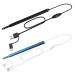 Ear Cleaning Endoscope Spoon with 6 LED Lights 30W 130W Camera Ear Picker Wax Removal Visual Mouth Nose Otoscope Cleaning Kit