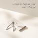 LUCANUS Premium Cuticle Cutter Stainless Steel Cuticle Nippers with Hand-Sharpen Blades Cuticle Clippers for Nail Care Pedicure Manicure Nail Tools (Silver) - Buy Online on SooperMarket.com
