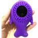ISTOVO Silicone Face Cleansing Brush Facial Cleanser Whale Shape Facial Cleanser Exfoliator Face Scrub Washing Brush Light Blue - Buy Online on SooperMarket.com