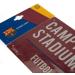 FC Barcelona Camp Nou Street Sign - One Size White | Official Merchandise for Fans - Buy Online on SooperMarket.com