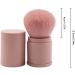 kawehiop Makeup Brush Blusher Loose Powder Foundation Cosmetics Brushes Portable Artificial Fiber Replacement Make Up Tool Dark Pink - Buy Online on SooperMarket.com